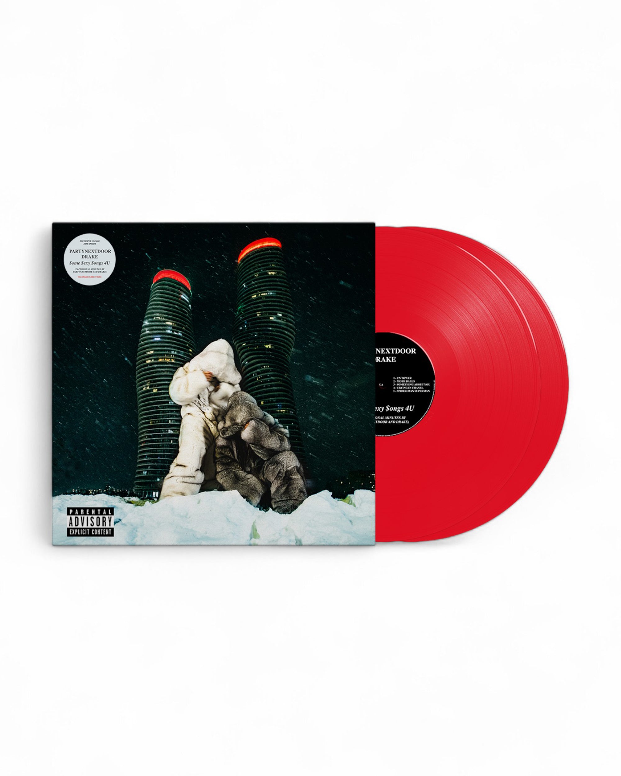 PARTYNEXTDOOR & Drake - $ome $exy $ongs 4 U - LP (Opaque Red)
